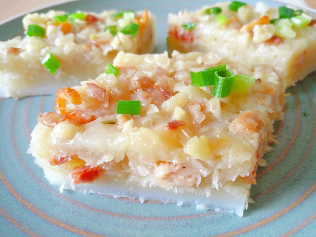 一道懶人做法的廣式蘿卜糕