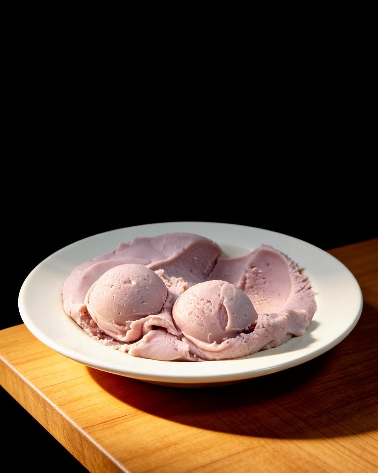 芋泥۹(๑•̀ω•́๑)۶｜紫薯粉 黄油 淡奶油