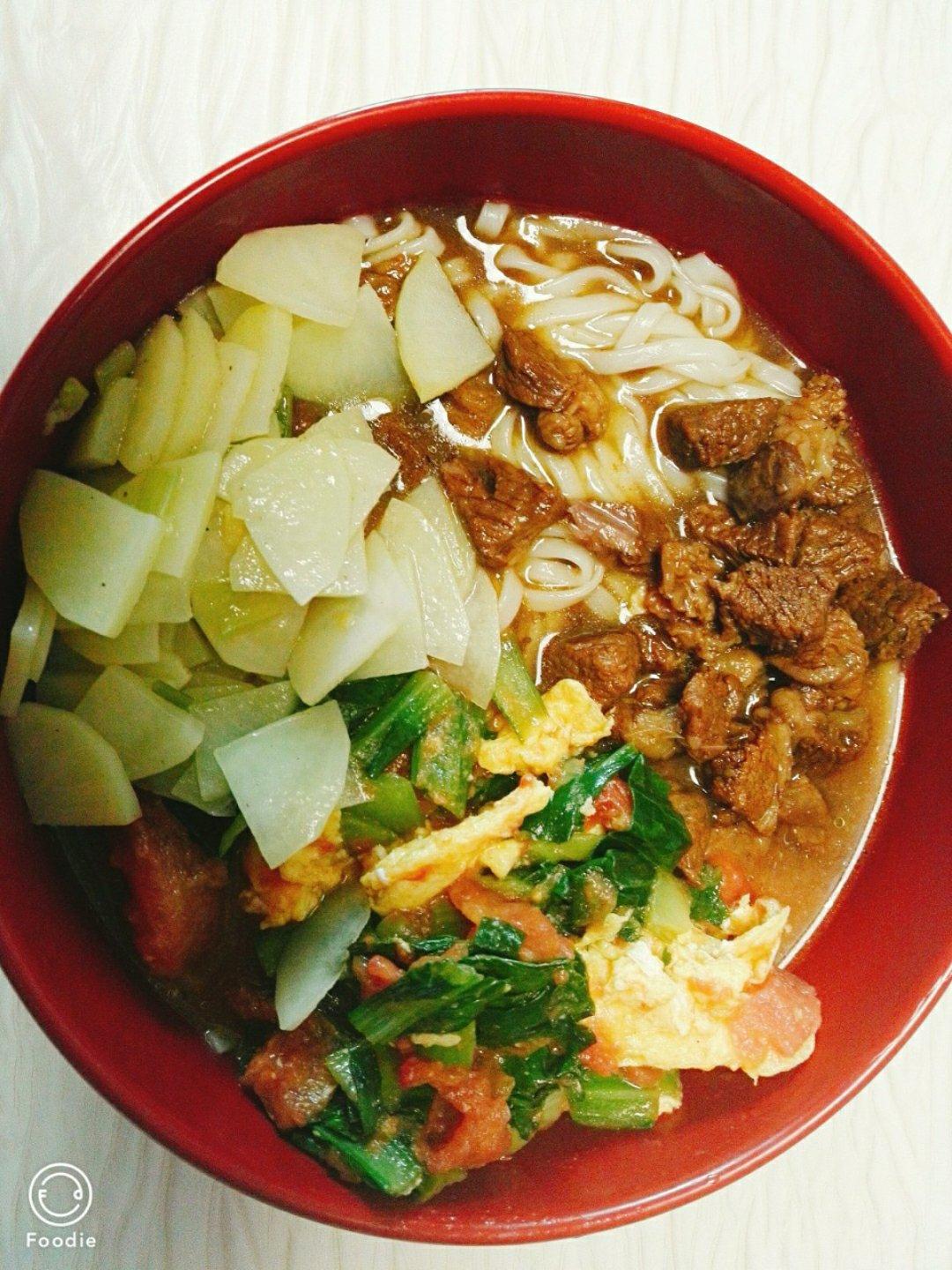 红烧牛腩面