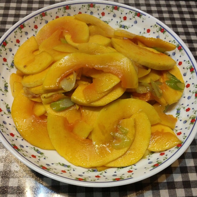 素炒南瓜
