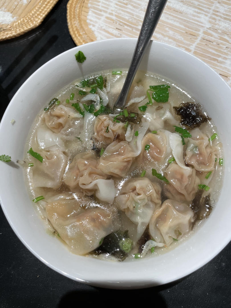 上海小馄饨包法