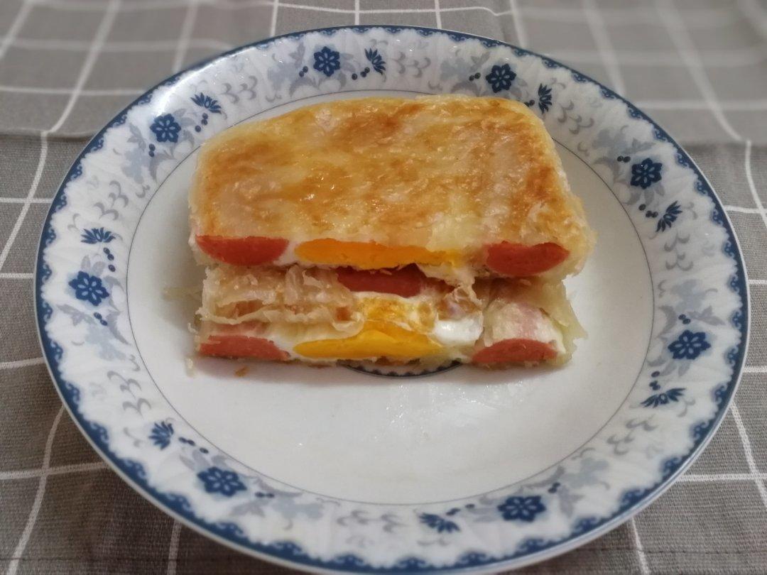 手抓饼创意吃法