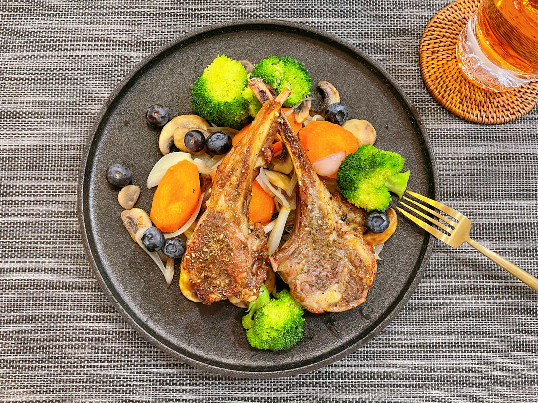 超过瘾💥法式🍷红酒煎羊排