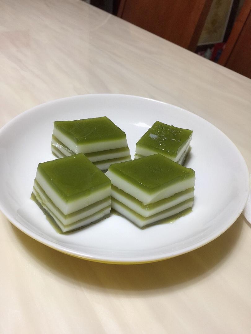 不发黄零失败的斑斓/香兰椰汁千层糕,超实用小秘诀的全部作品