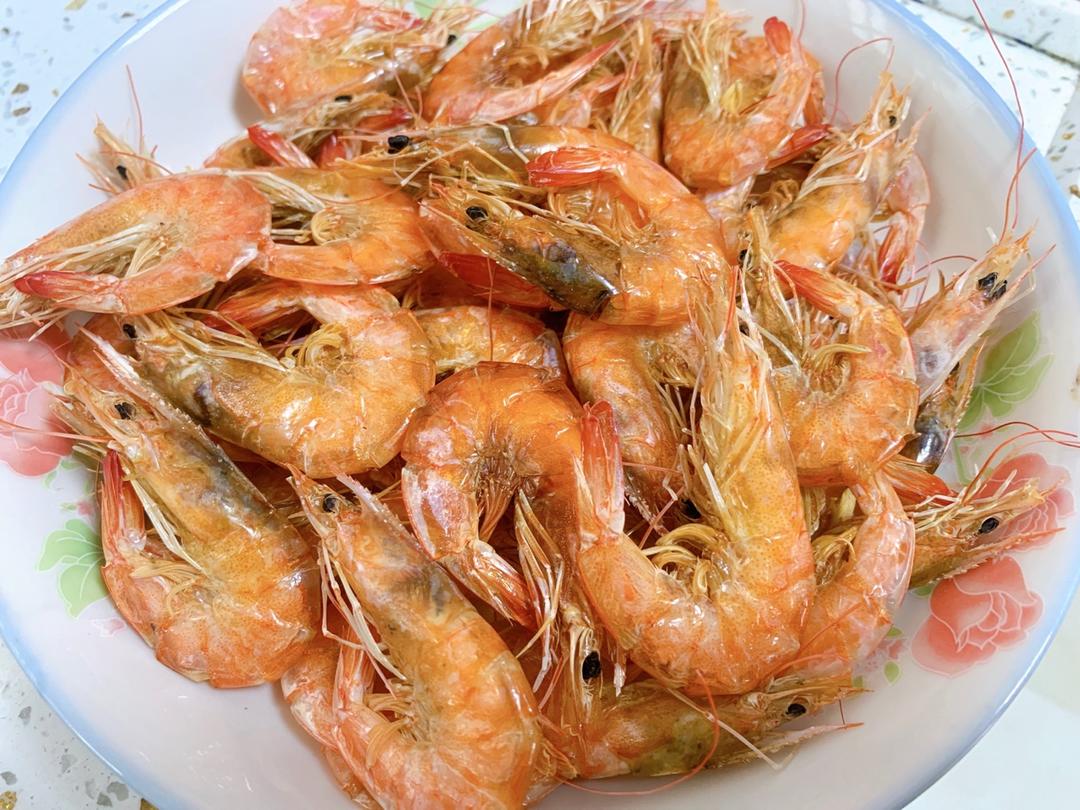 烤虾干