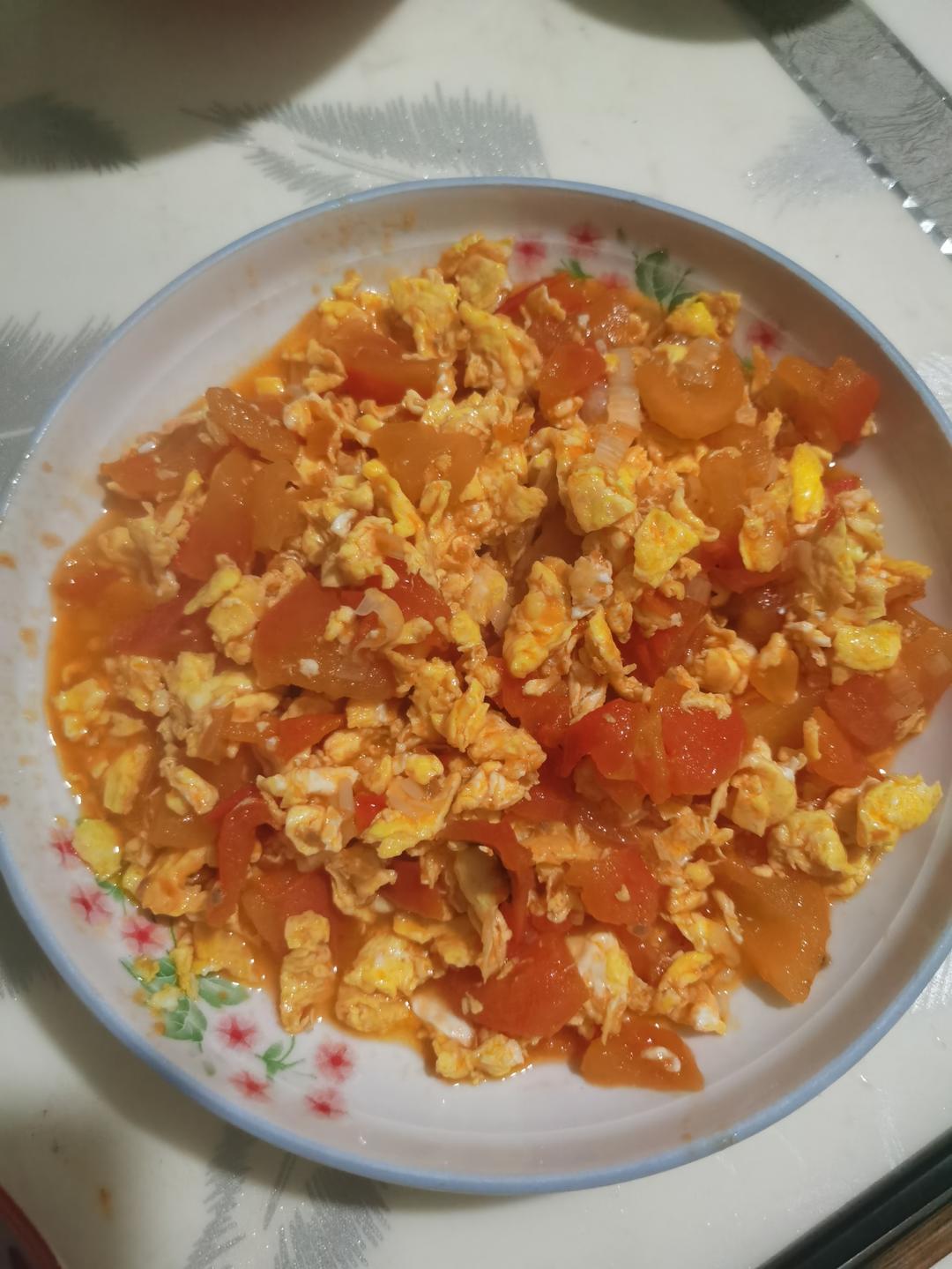 超嫩滑的番茄炒蛋