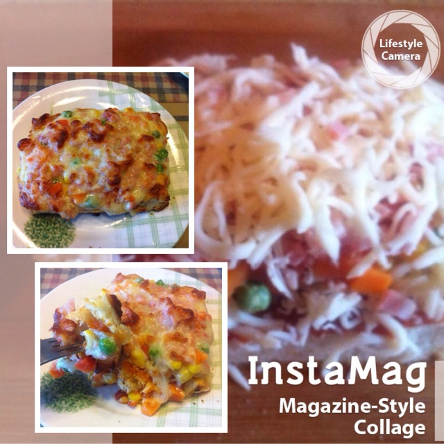 吐司培根小批萨