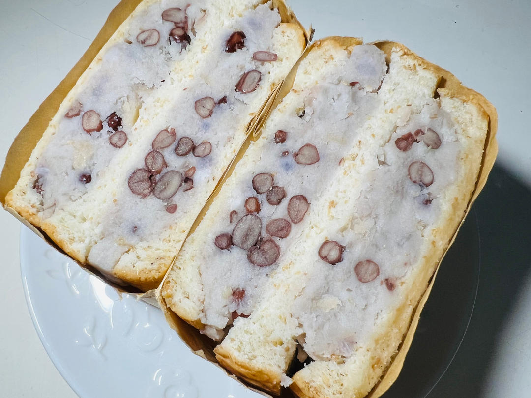 全麦红豆芋泥三明治｜ #Healthybreakfast#