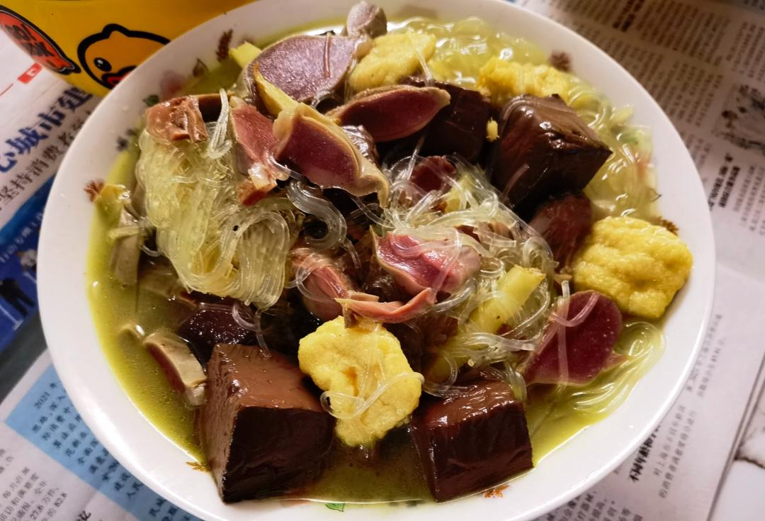 老鸭粉丝汤