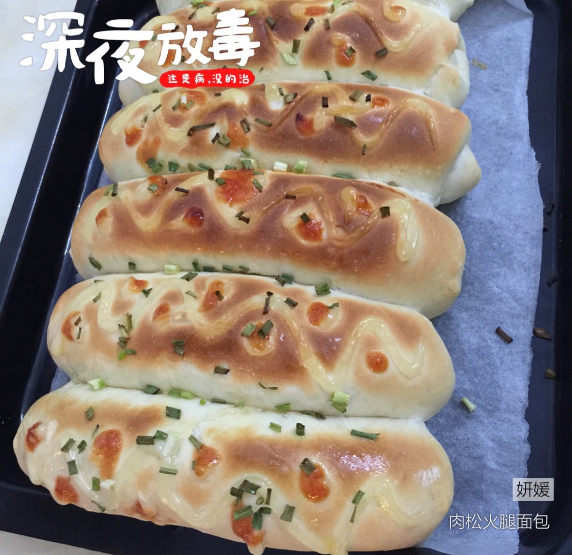 葱香芝士面包