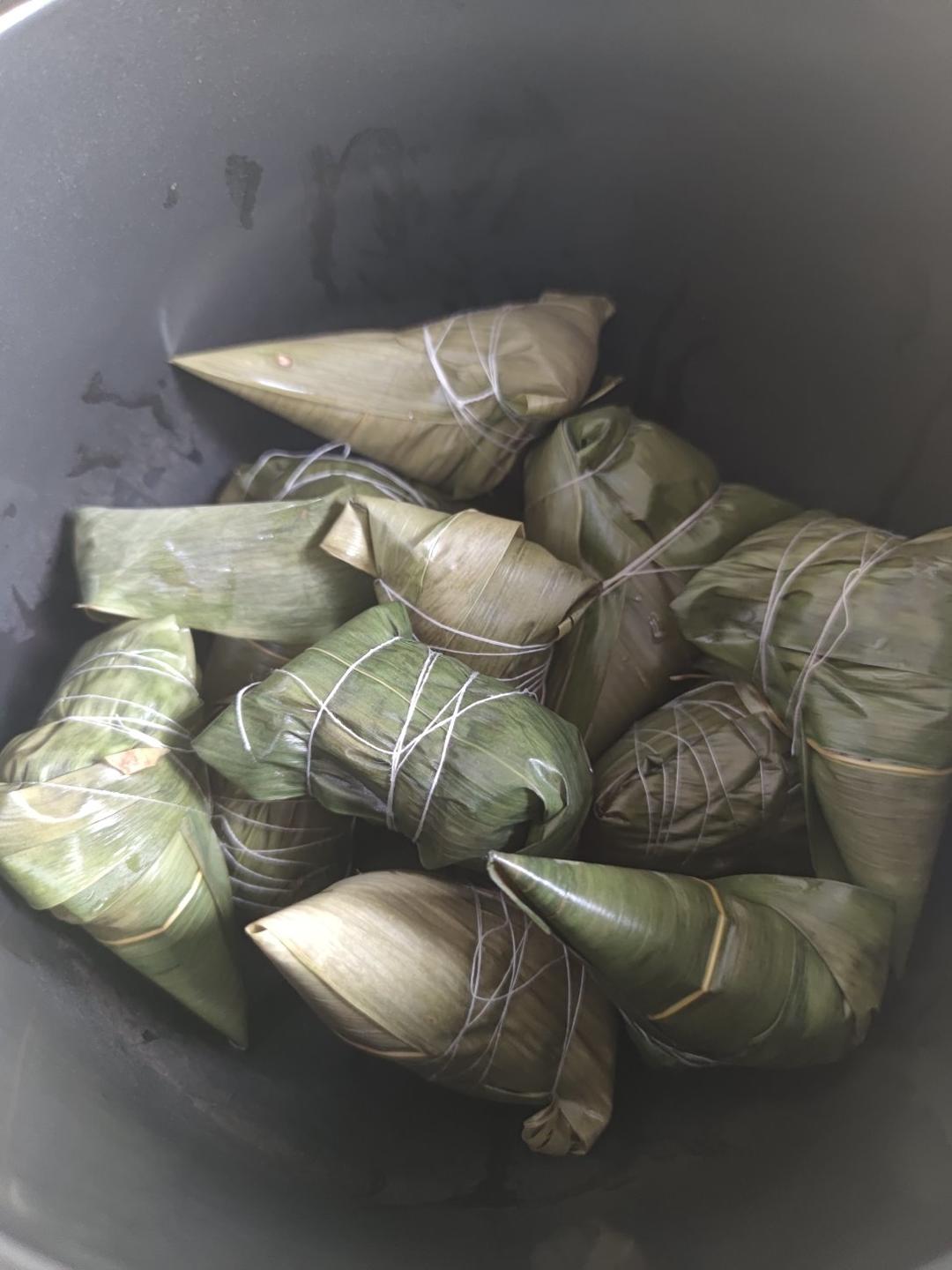 桂花蜜豆蜜枣粽子