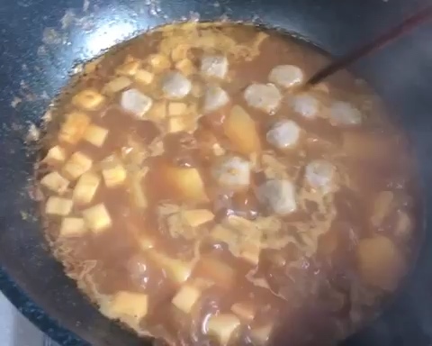 咖喱牛肉丸的做法 步骤9