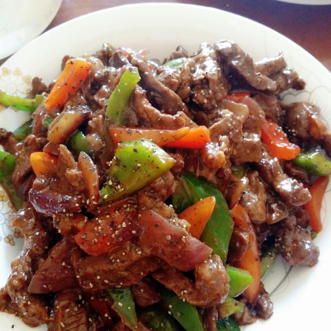 黑椒牛柳