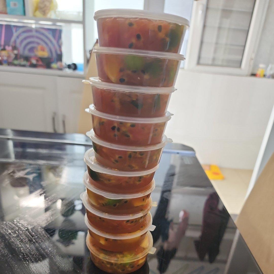 我实现柠檬百香果茶自由啦❗比店里的还好喝|||