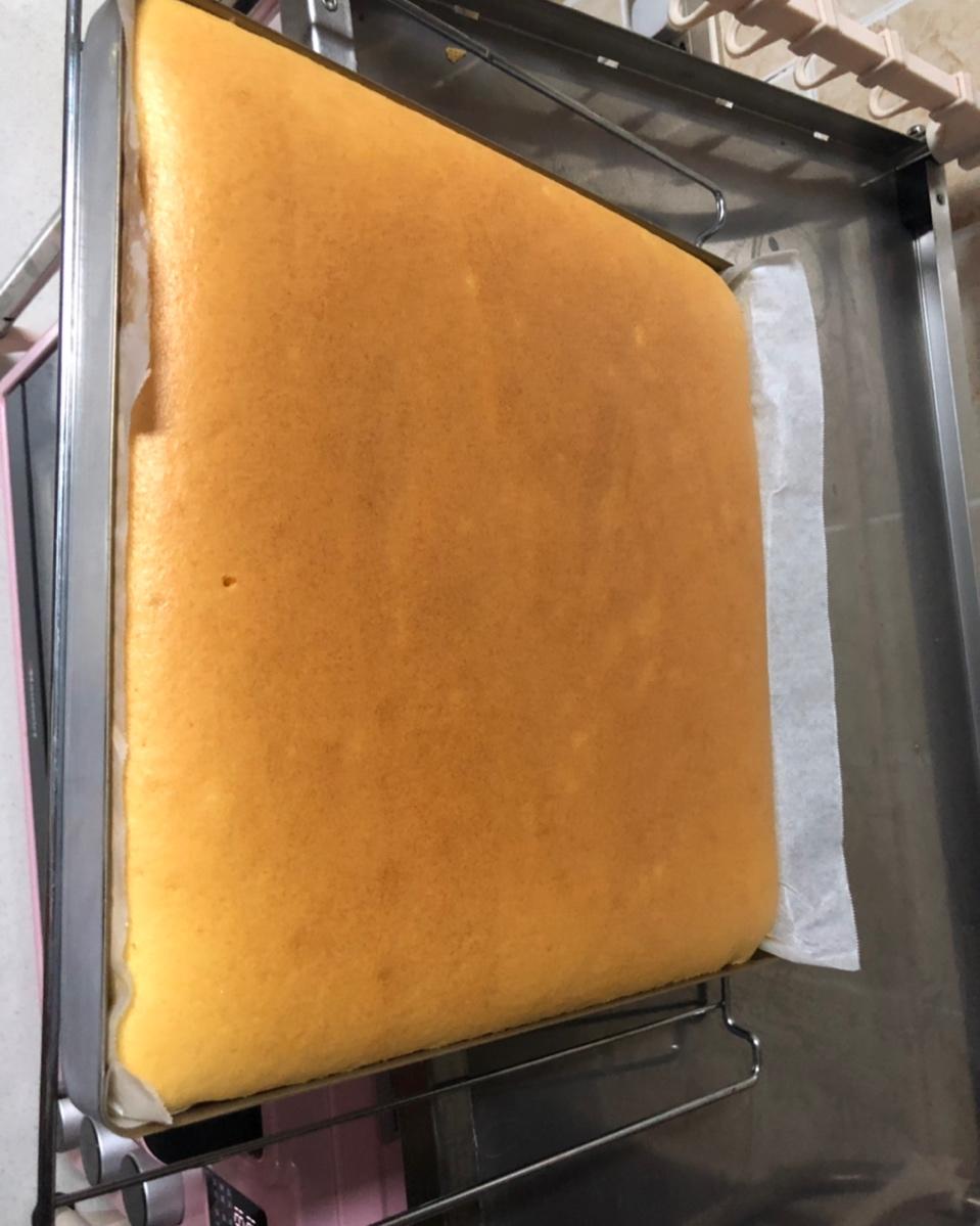 戚风蛋糕（不回缩，裱花打底首选）