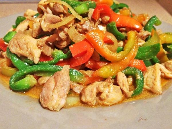 泰式香茅炒鸡的做法