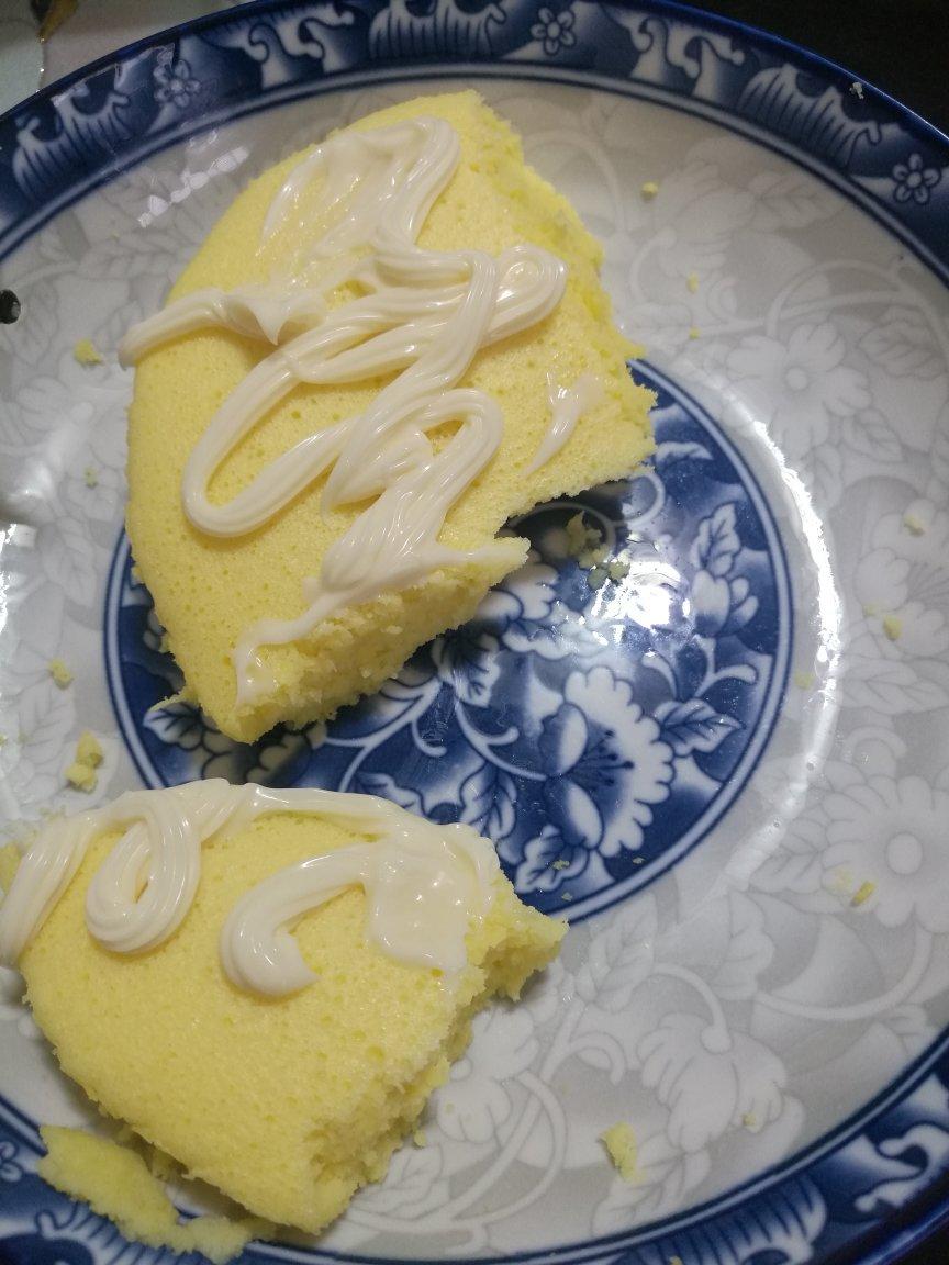 无牛奶8寸戚风蛋糕