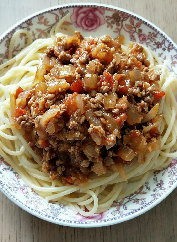 番茄肉酱意面