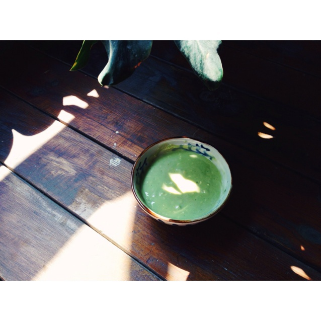抹茶酸奶拌燕麦