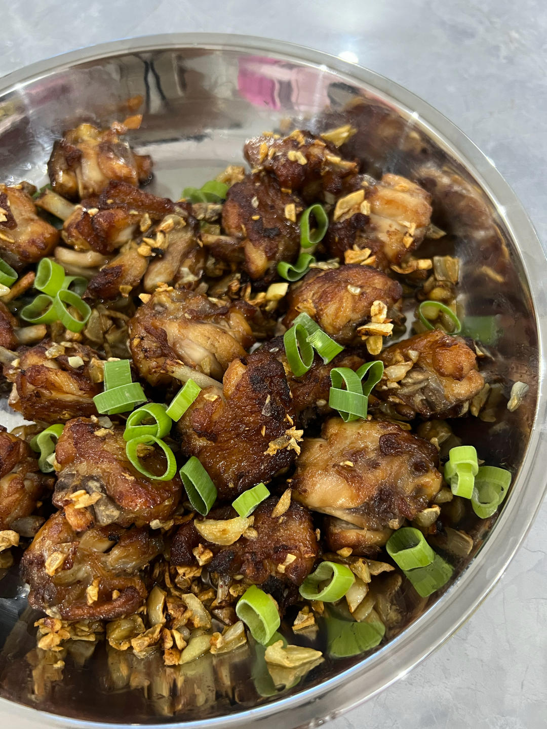 蒜香鸡翅｜孩子们的最爱