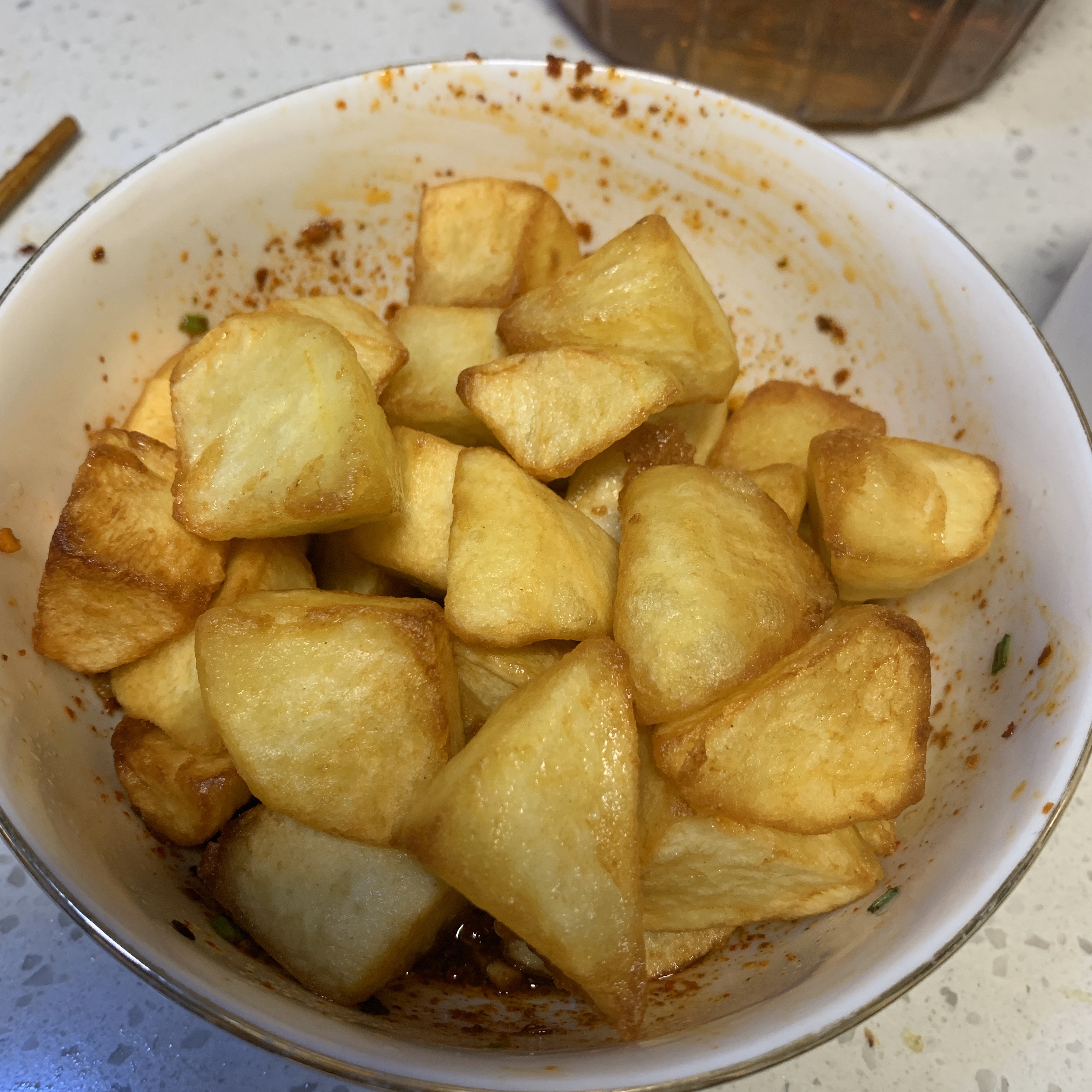 炸土豆的做法 步骤5