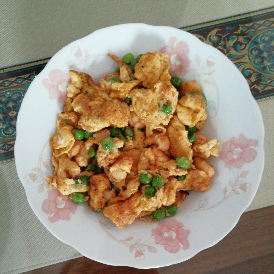 虾仁无需蛋清淀粉上浆也爽口及蛋超嫩的滑蛋虾仁