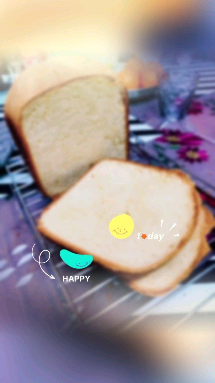 面包机做北海道吐司