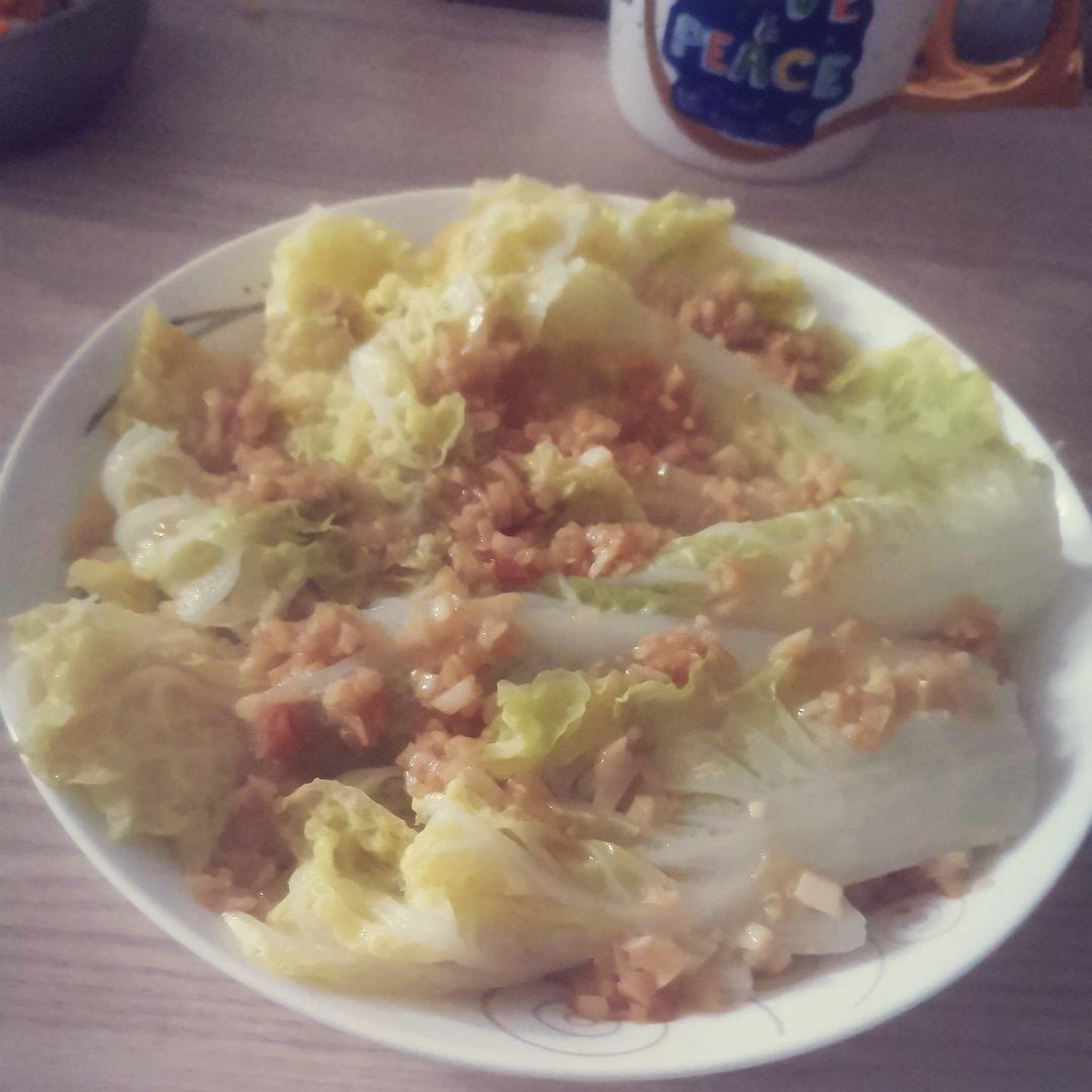 蒜蓉粉丝娃娃菜