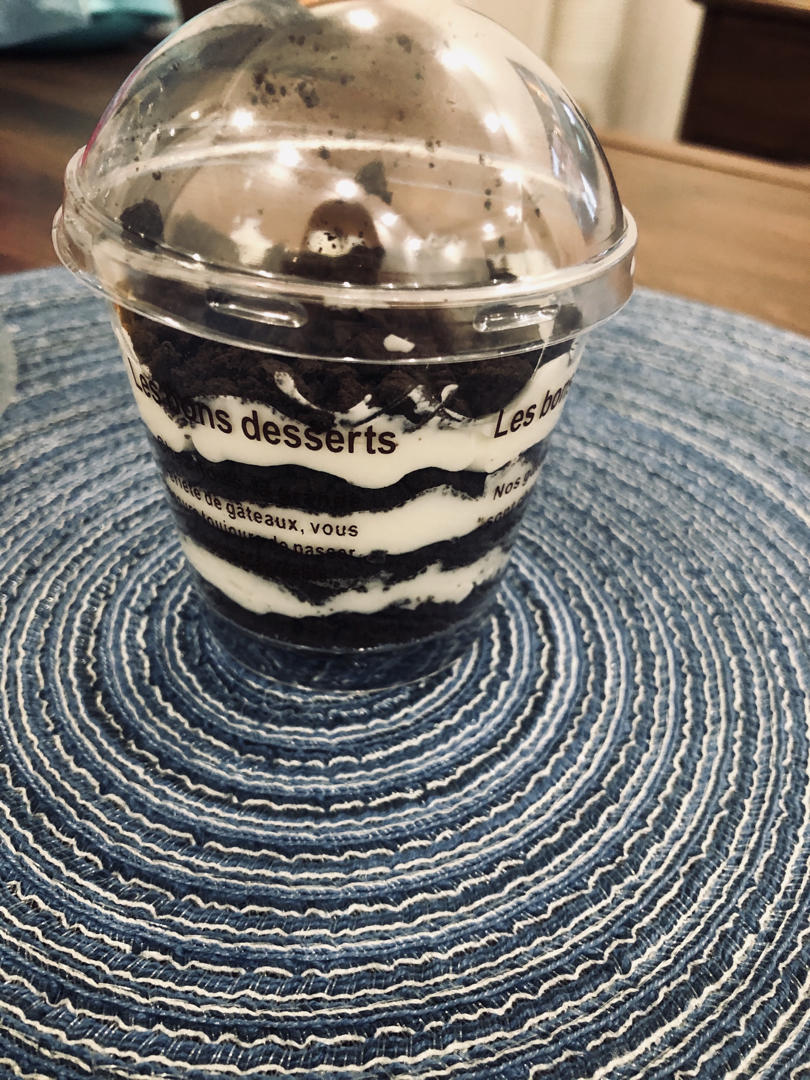 两种口味的木糠杯