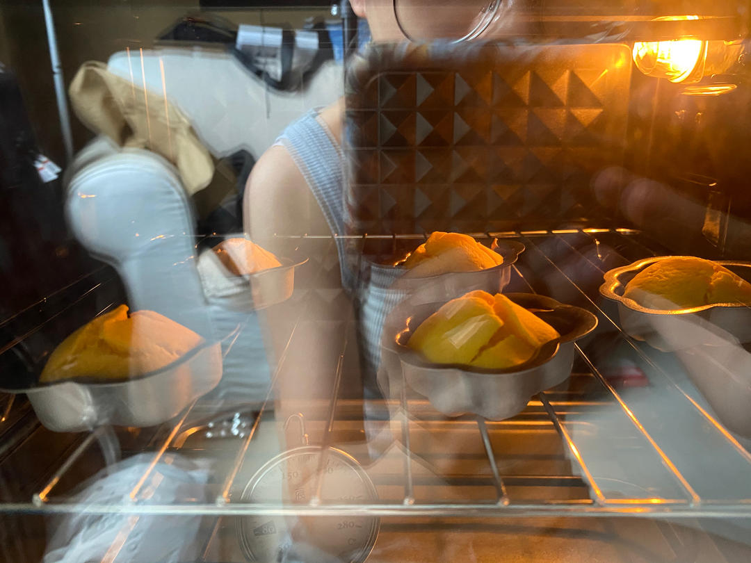 黄金发糕（南瓜小松糕）