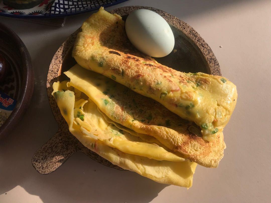 葱花蛋饼（快手营养早餐）