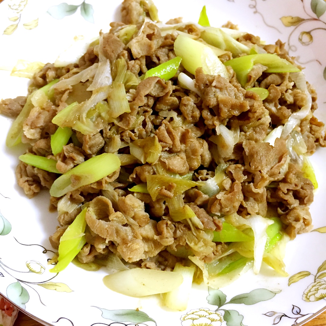 葱爆羊肉