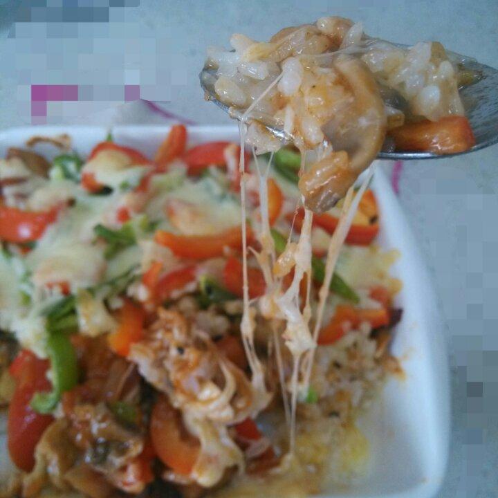 番茄鸡肉浓情焗饭【两人份】