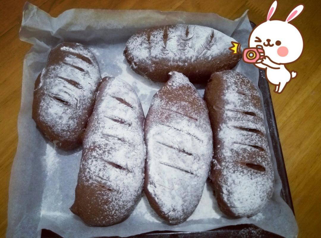 麻薯核桃夹心软欧包