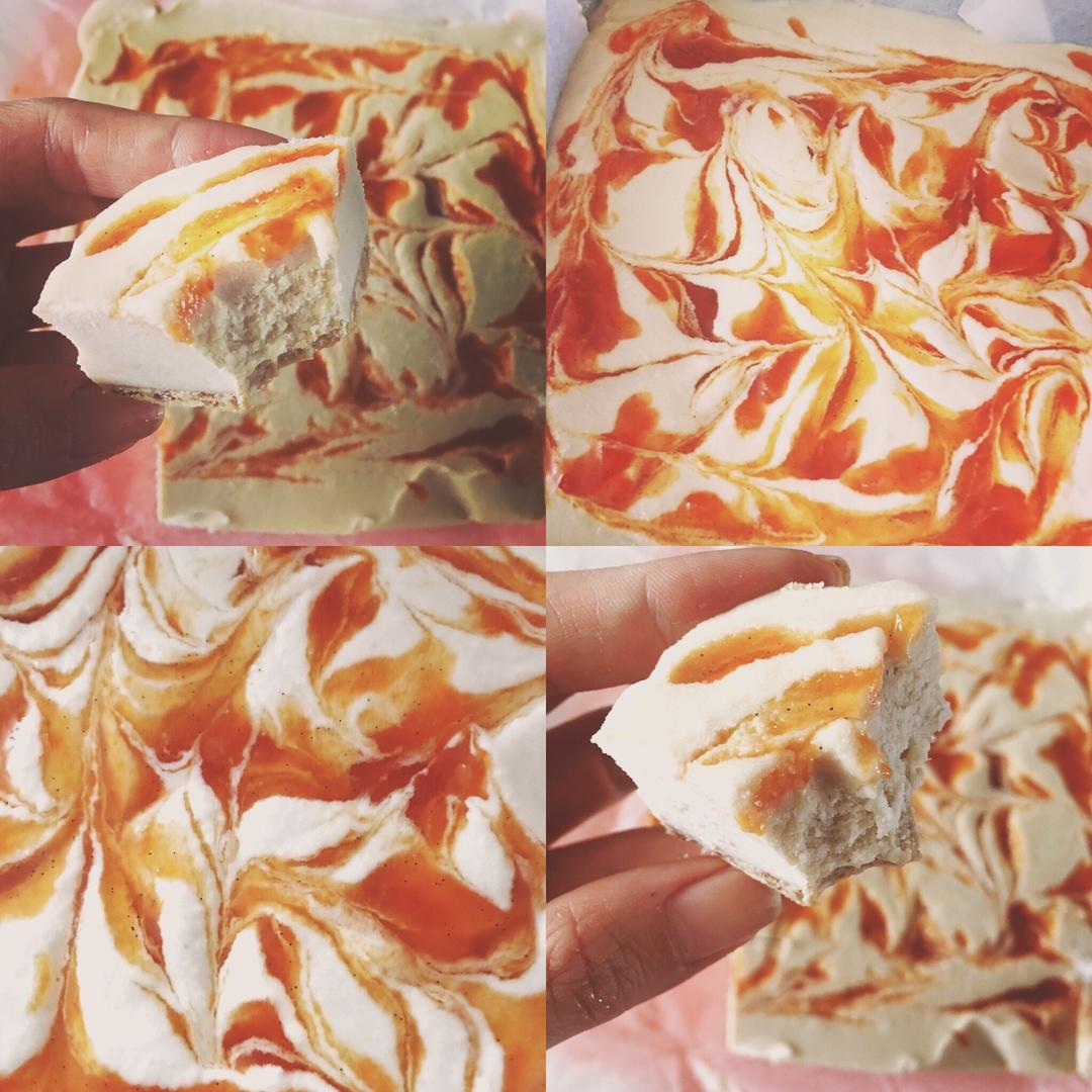 草莓素芝士蛋糕丨健康·零食