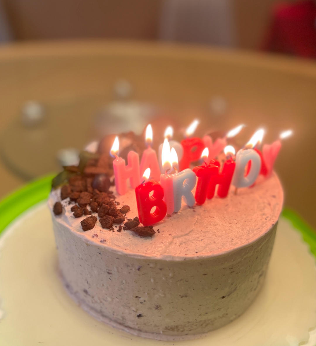 蓝莓奥利奥生日蛋糕
