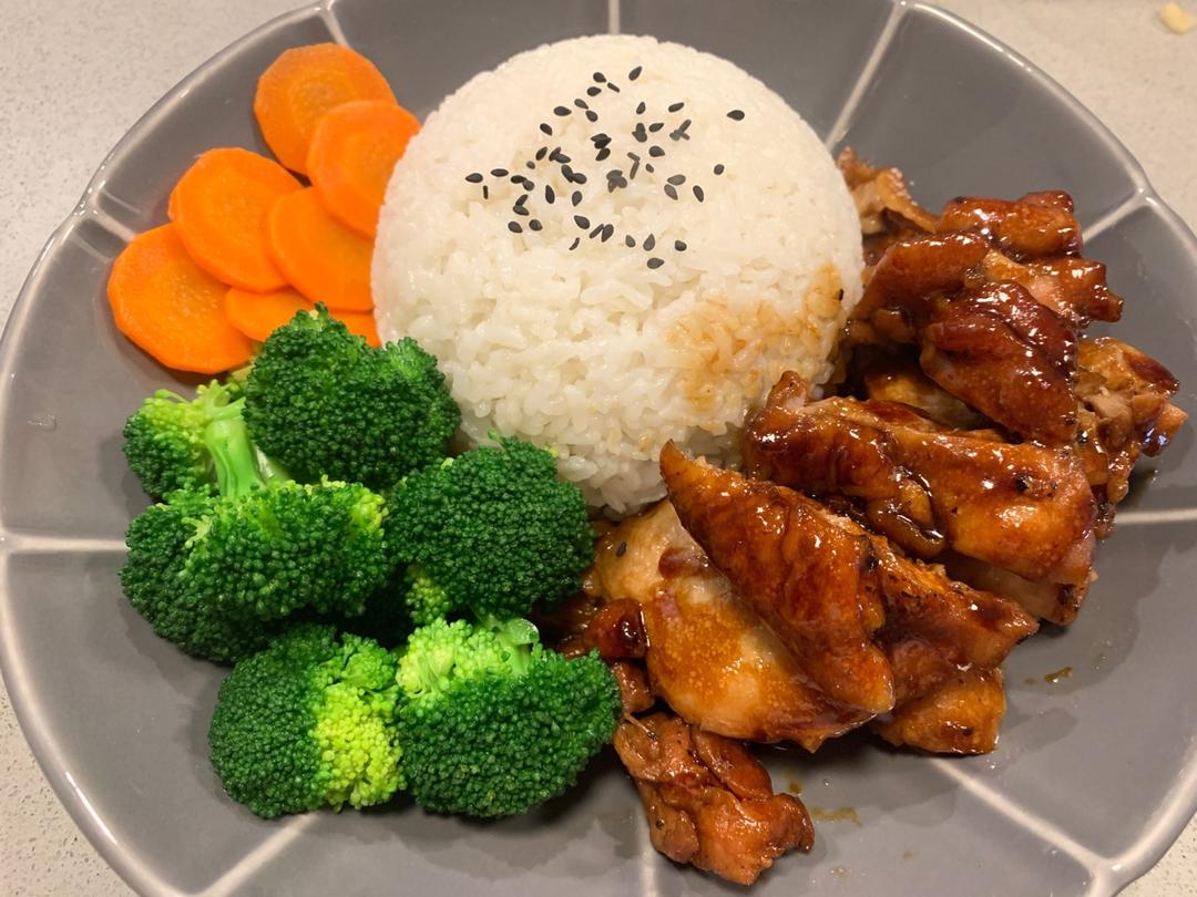 照烧鸡腿饭