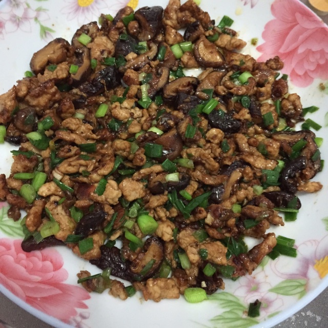 香菇肉片