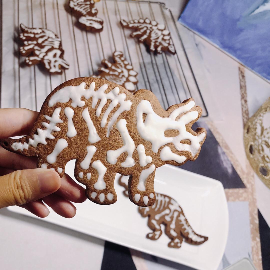 恐龙化石饼干（平整饼干底）