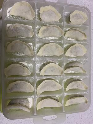 韭菜白菜熟肉饺子的做法 步骤11