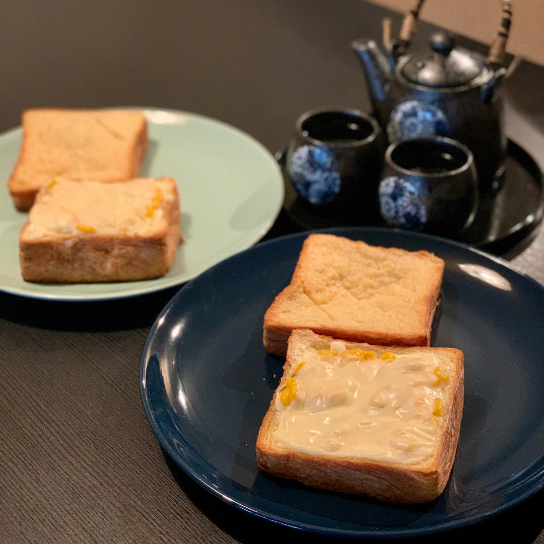玉米芝士吐司