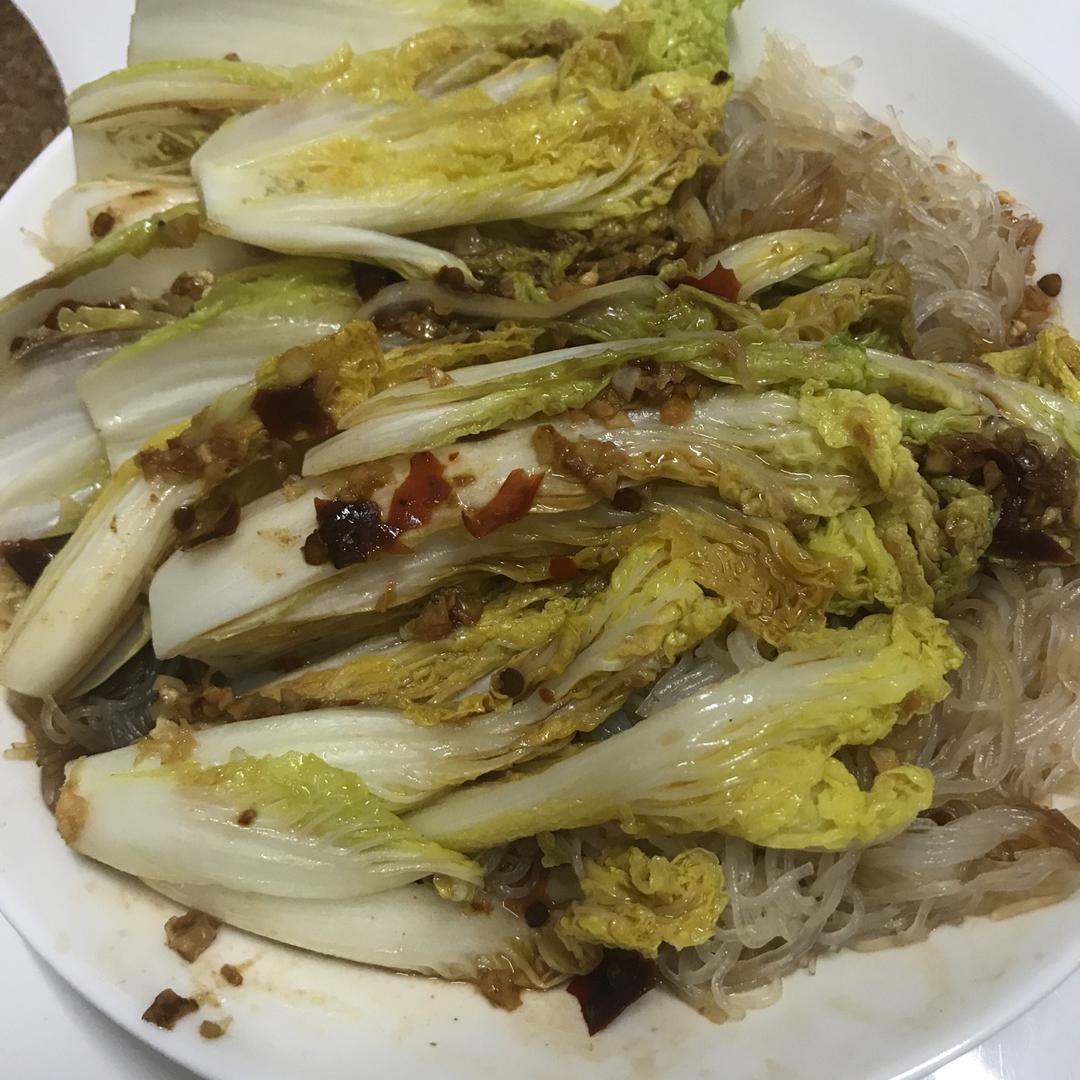 蒜蓉粉丝娃娃菜