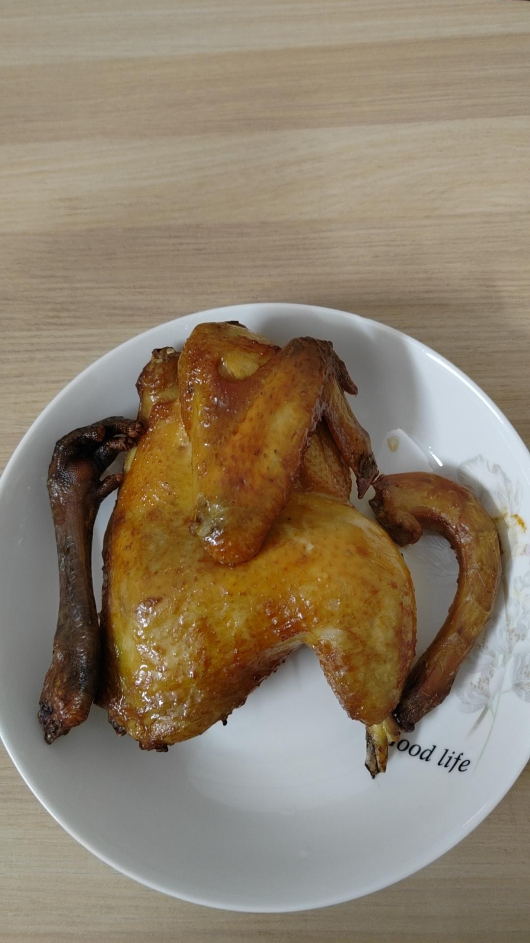 空气炸锅版🔥烤箱版🔥烤整鸡🐔童子鸡🐔三黄鸡🐔