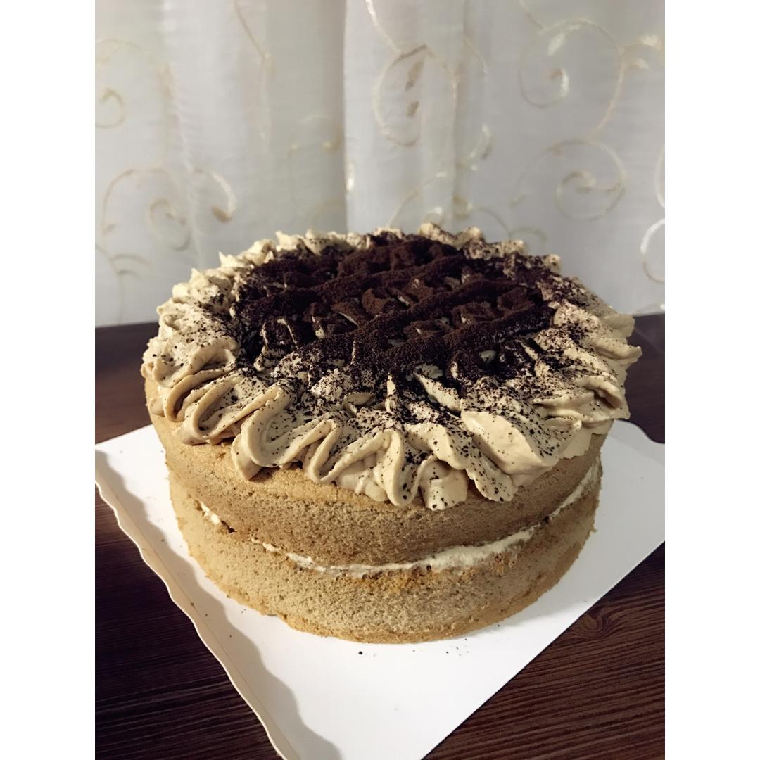 咖啡百利甜戚风