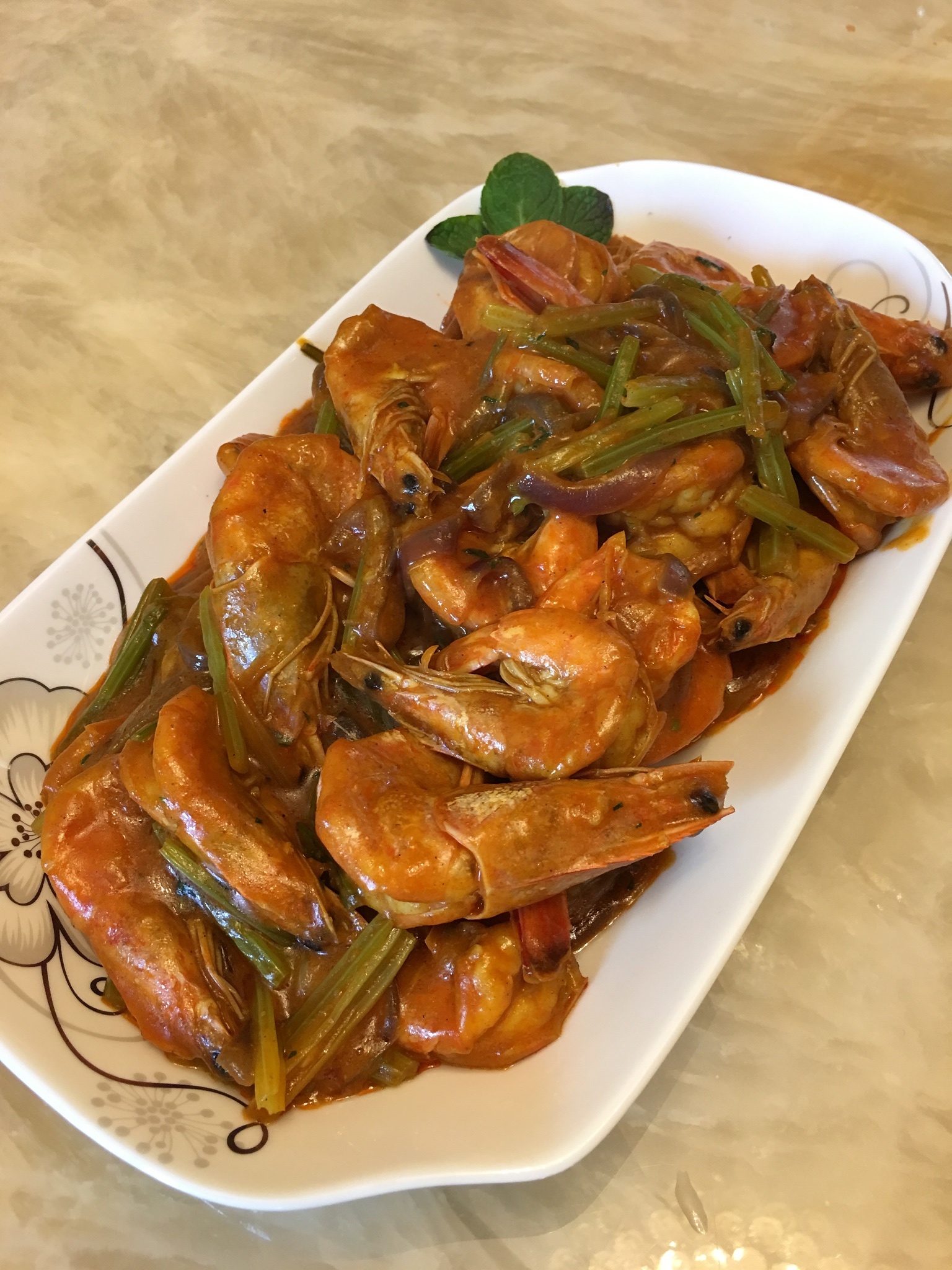 泰式咖喱焗大虾的做法