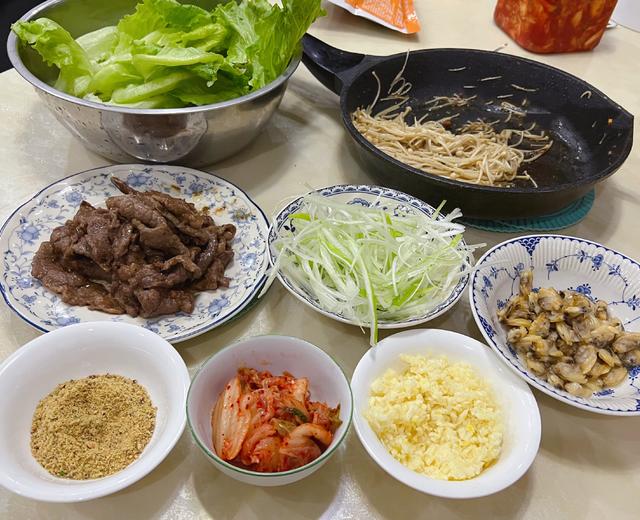 快手版韩式烧烤的做法