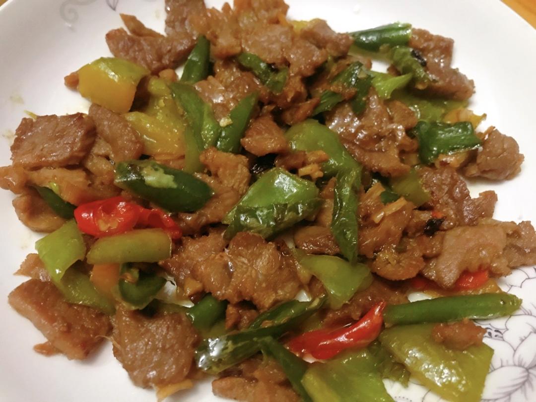 尖椒牛肉片