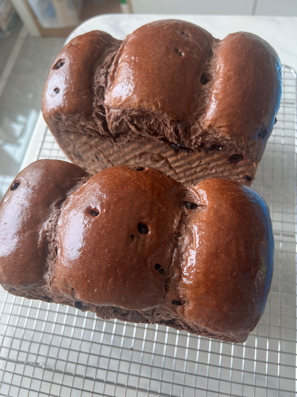 奶油巧克力吐司