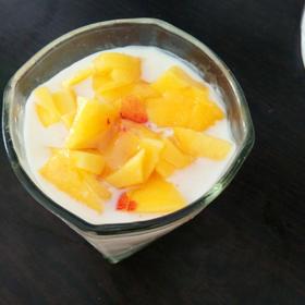 桃子酸奶