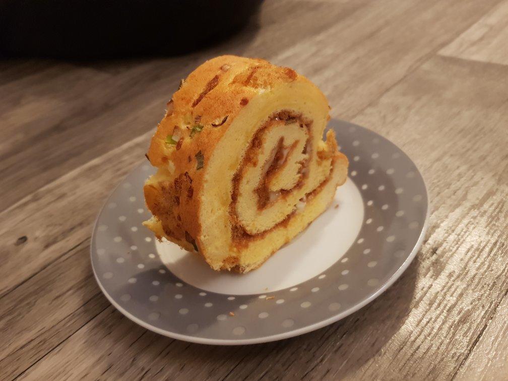 香葱肉松肥蛋糕卷～